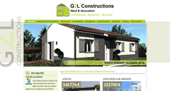 Desktop Screenshot of g2l-constructions.com